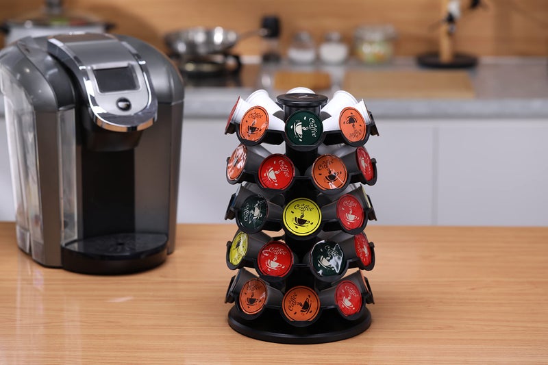EVERIE Coffee Pod Storage Carousel Holder Organizer Compatible with 40 Keurig K-Cup Pods - Image 5